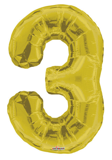 34" Foil Gold Balloons 1 ct
